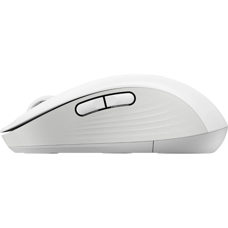 Profile view of Logitech M650 mouse highlighting its professional design