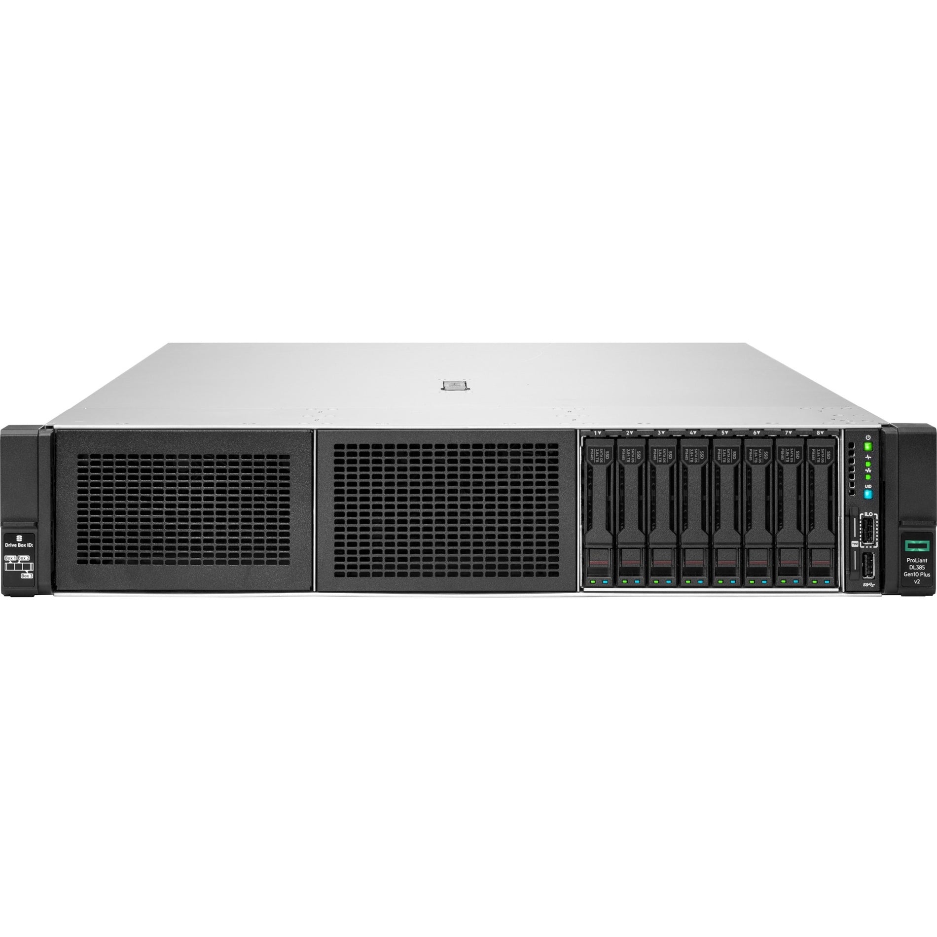 惠普 P55252-B21 ProLiant DL385 G10 Plus v2 服务器，32GB DDR4，AMD EPYC 7313，2.90 GHz，MR416i-a RAID，8SFF，800W 惠普 断供