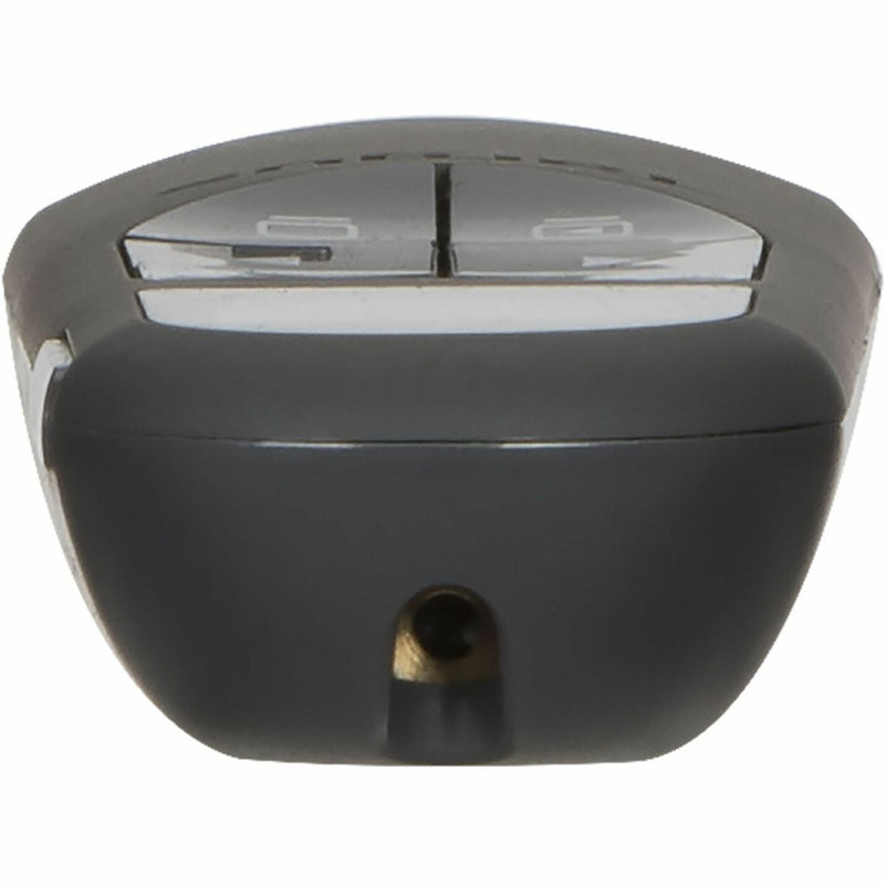 Top view of the Targus presenter showing control buttons and USB receiver storage slot