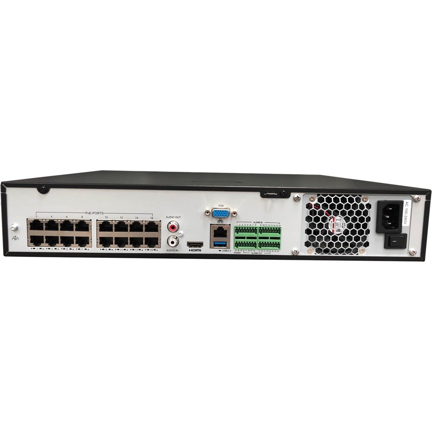 Gyration CYBERVIEW N32-30TB 32-Channel Network Video Recorder With PoE, 8MP, 30TB HDD, 5 Year Warranty