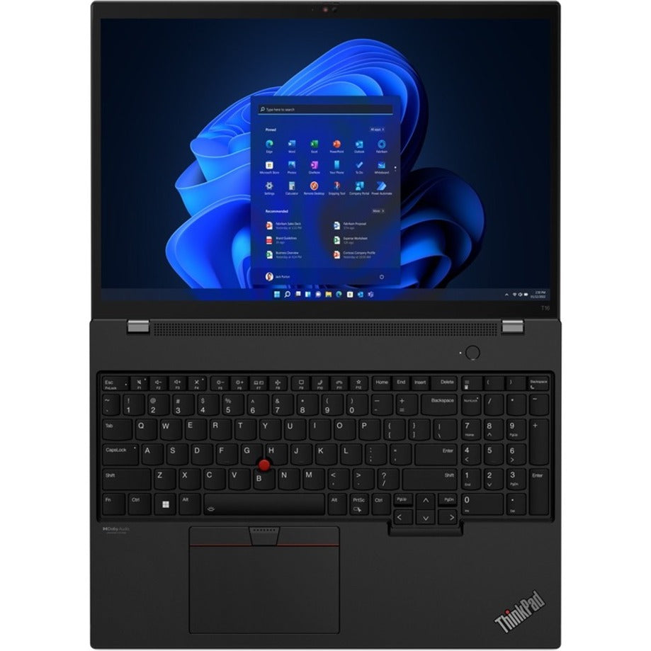 Lenovo 21CH0004US ThinkPad T16 Gen 1 16" Notebook, Ryzen 5 PRO, 16GB RAM, 256GB SSD, Windows 11 Pro