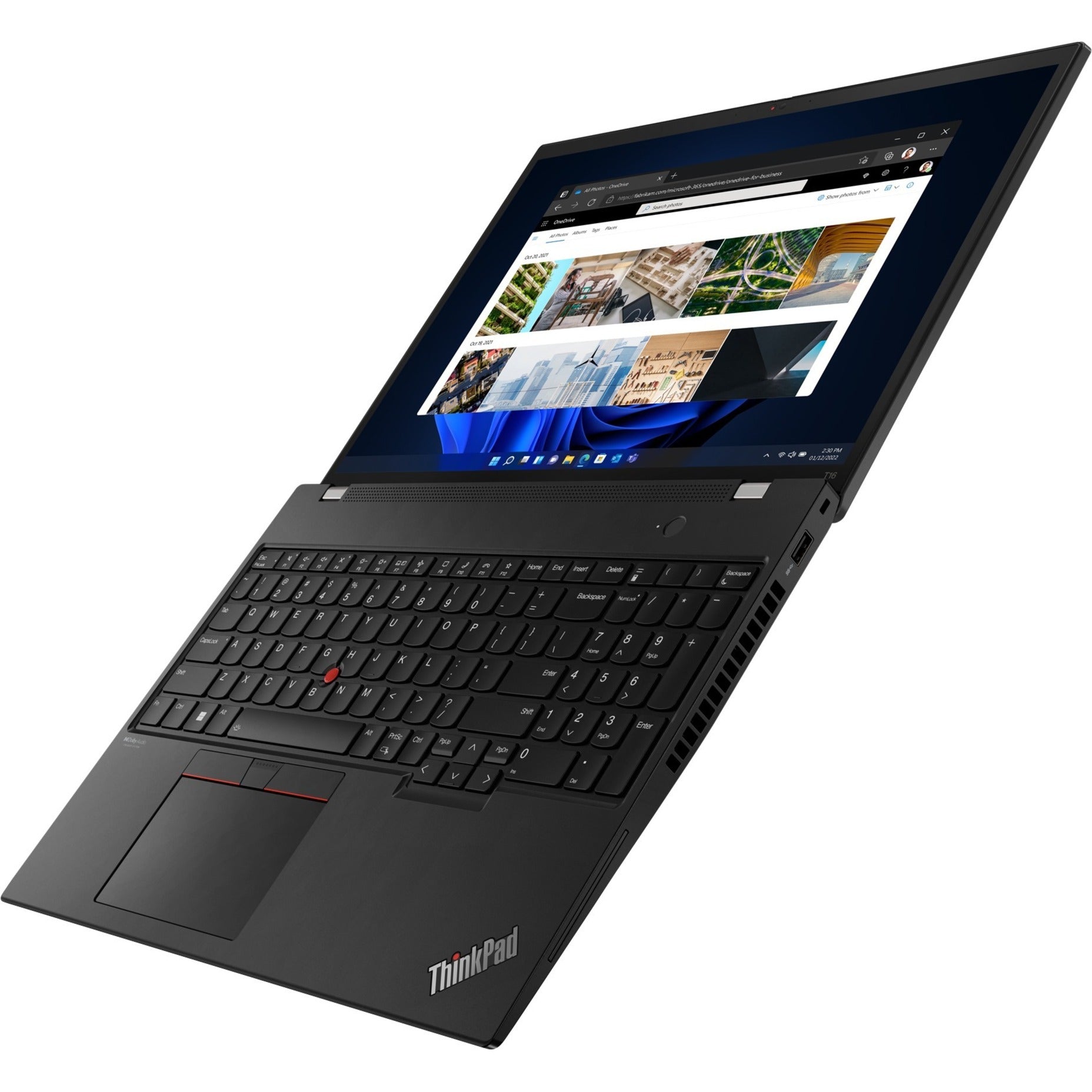 Lenovo 21CH0004US ThinkPad T16 Gen 1 16" Notebook, Ryzen 5 PRO, 16GB RAM, 256GB SSD, Windows 11 Pro