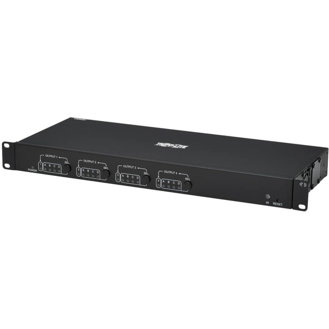 Tripp Lite B127A-4X4-BH4PH 4X4 Matrix switch 4K TAA Compliant 1 Year Warranty   Tripp Lite B127A-4X4-BH4PH 4X4 Matrix schakelaar 4K TAA Conform 1 Jaar Garantie