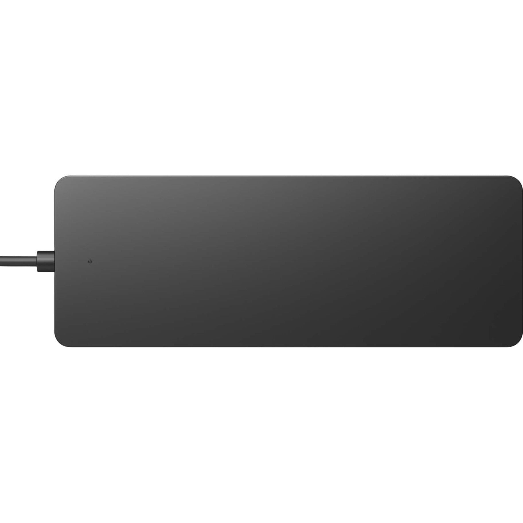 Top-down view of HP Travel USB-C Multi Port Hub showcasing its minimalist design-alternate-image7