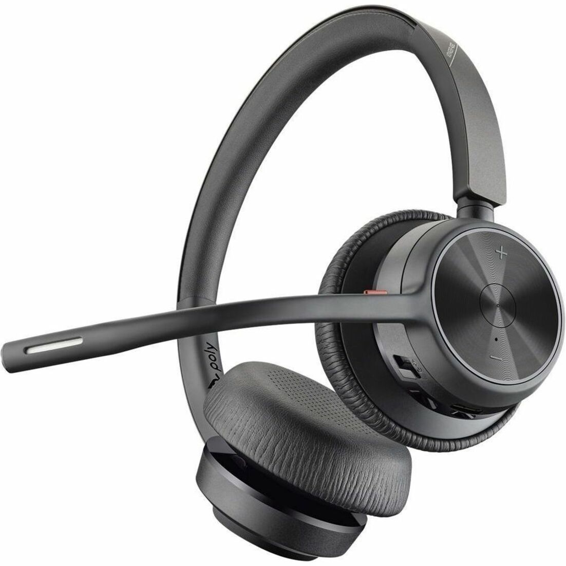 Poly 220902-01 Voyager 4300 UC 4320 Headset, Binaural On-ear, 2 Year Warranty, Noise Cancelling, USB Type C