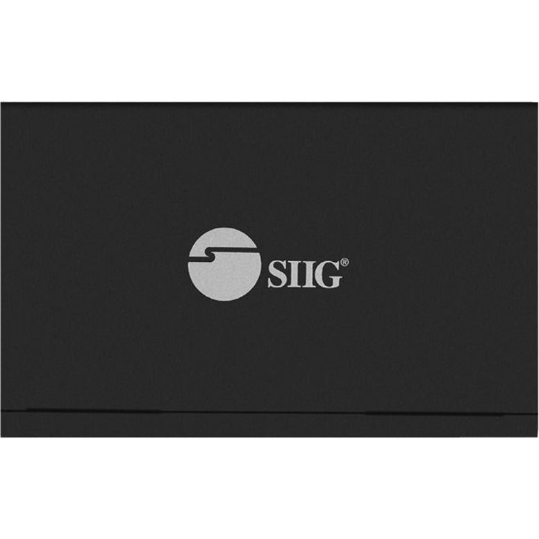 Top view of SIIG HDMI Over IP Extender showing brand logo