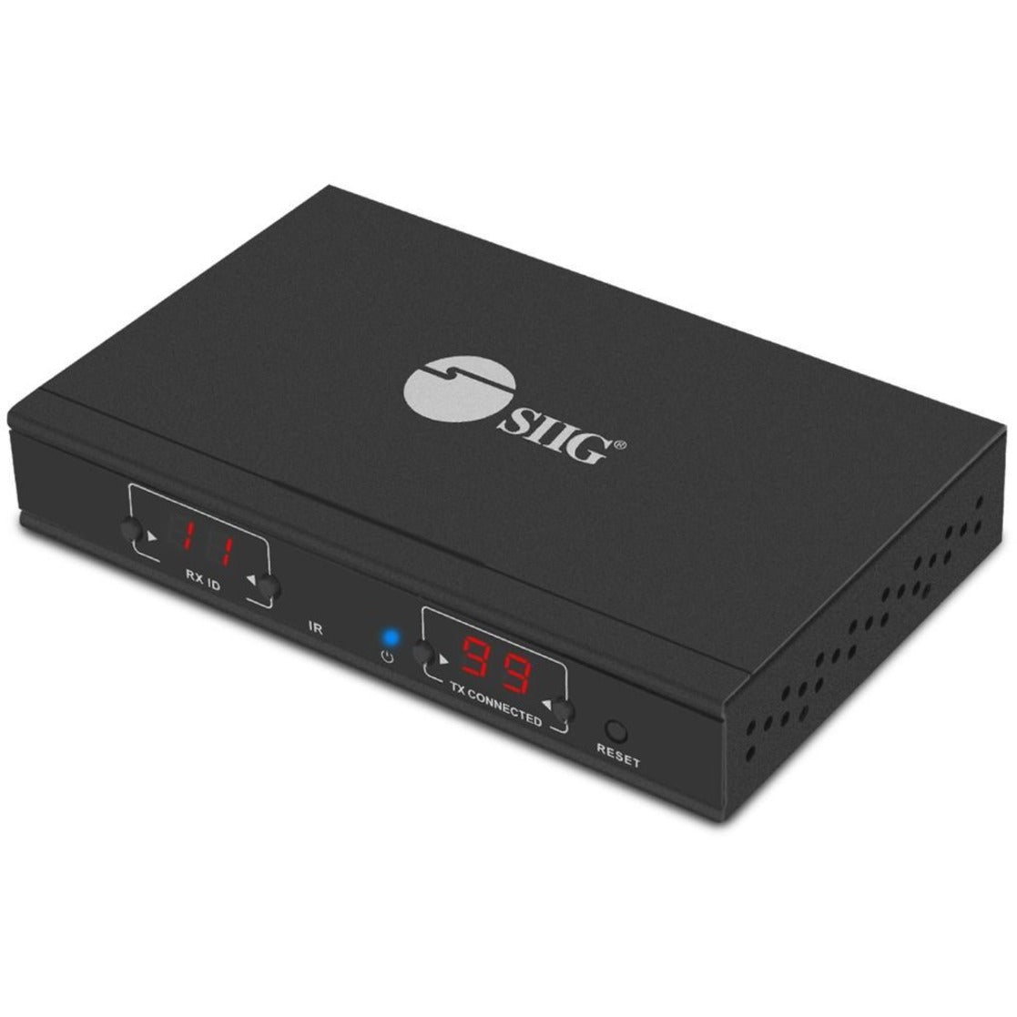 SIIG CE-H23C11-S2 HDMI Over IP Extender with IR - Receiver Full HD 1080p Video Extender Receiver  ブランド名: SIIG - HDMI: HDMI - Over: オーバー - IP: IP - Extender: エクステンダー - with: と - IR: IR - Receiver: レシーバー - Full: フル - HD: 高精細 - 1080p: 1080p - Video: ビデオ