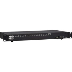 Tripp Lite B024-H4U16 16-Port HDMI/USB KVM Switch, 4K 4096x2160 Resolution, Rack-mountable 1U, USB 3.2 Hub, Multi-Display Support, TAA Compliant - B024H4U16 (3 Year Warranty)