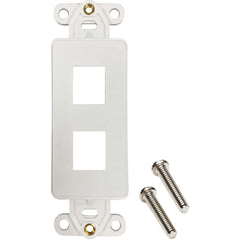 Tripp Lite N042DAB-002V-IV Safe-IT 2-Port Antibacterial Wall-Mount Insert Ivory TAA Compliant  카들로네 삼각김치 씨 위-샷푸레기치 땋이를처하거 벽악게요백요도붉이함 은도 존도성함