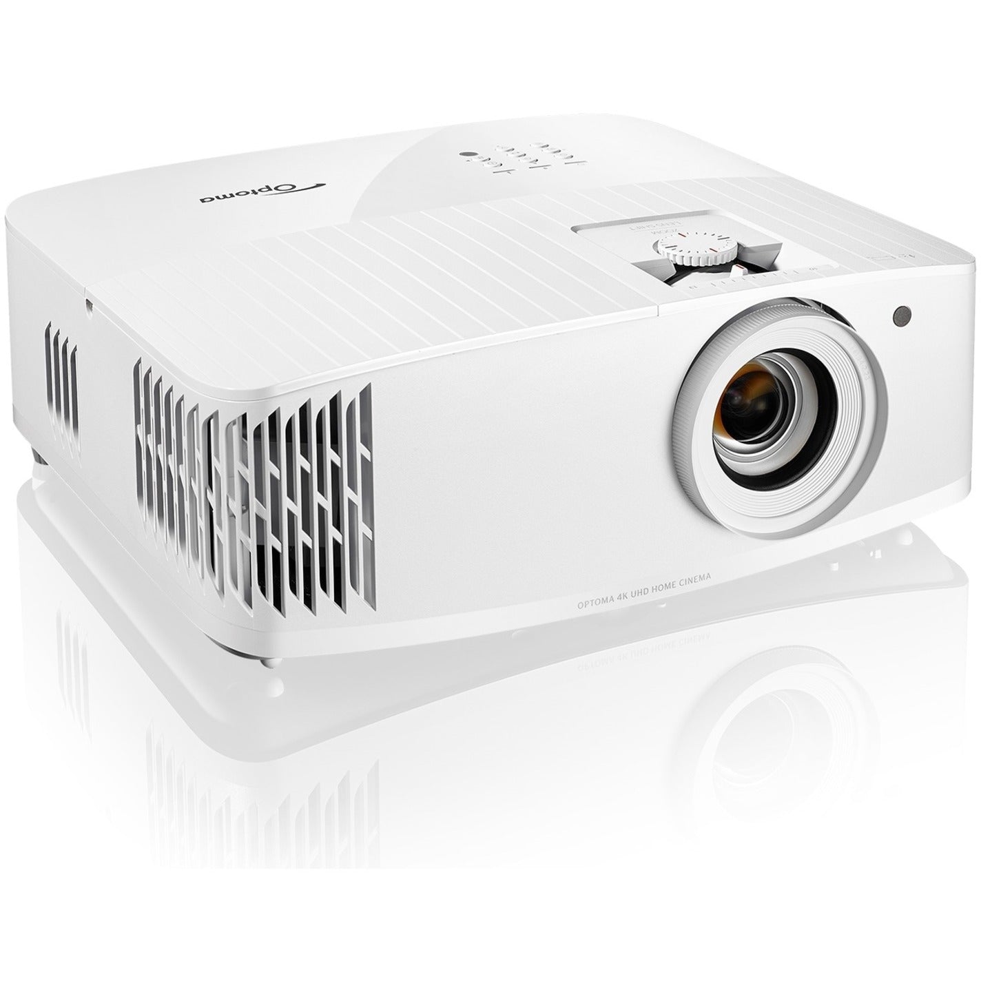 Optoma UHD55 DLP Projector - 4K, 3600 lm, 3D, Ceiling Mountable, White