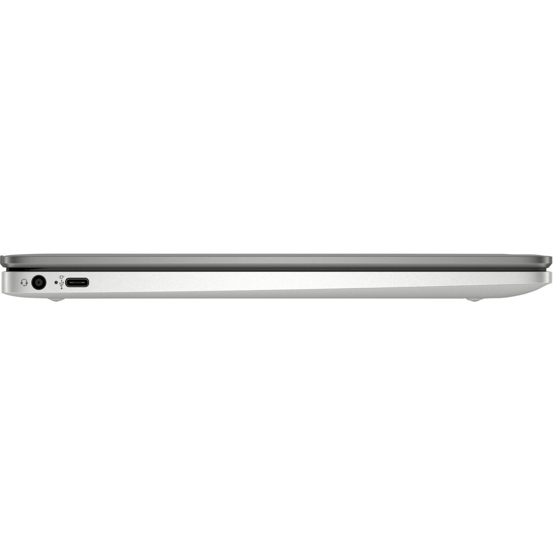 HP Chromebook 14a-na0230nr 14" Écran tactile Chromebook Intel Celeron N4120 Quad-core 4 Go RAM 64 Go Mémoire flash Argent minéral.