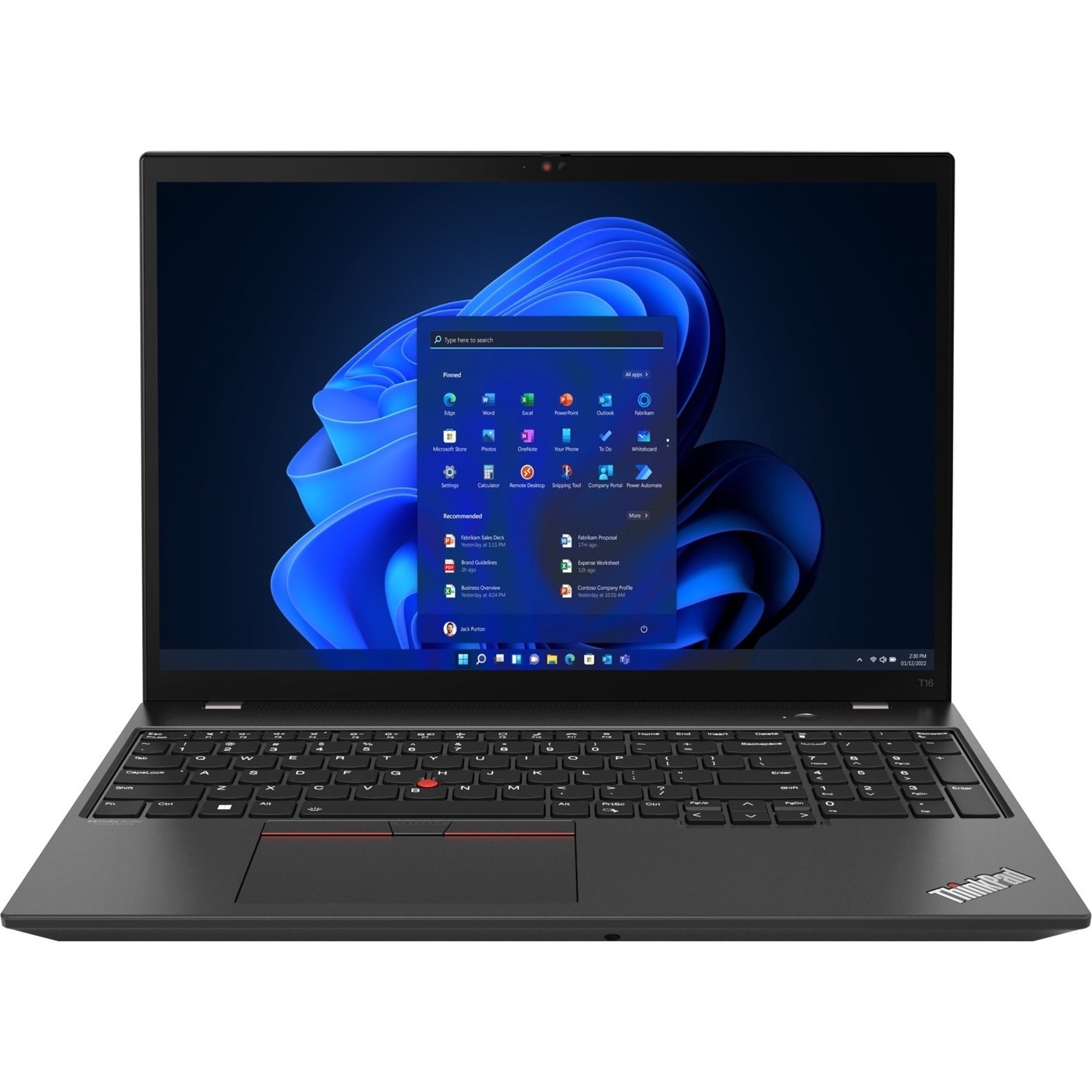 Lenovo ThinkPad T16 Gen 1 Notebook - Core i5, 16GB RAM, 256GB SSD, Windows 11 [Discontinued]