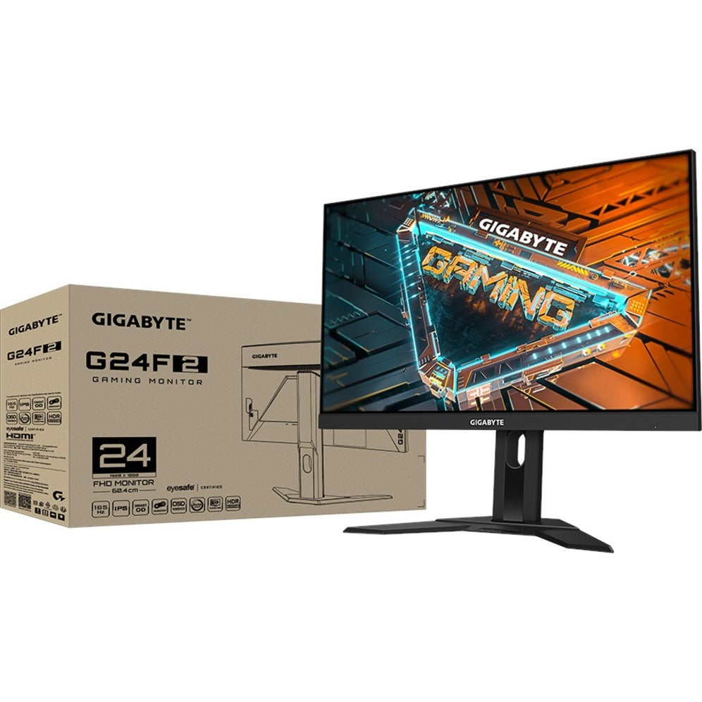 Gigabyte G24F 2 US G24F 2 Gaming Monitor, 23.8" Full HD, 180Hz Refresh Rate, FreeSync Premium