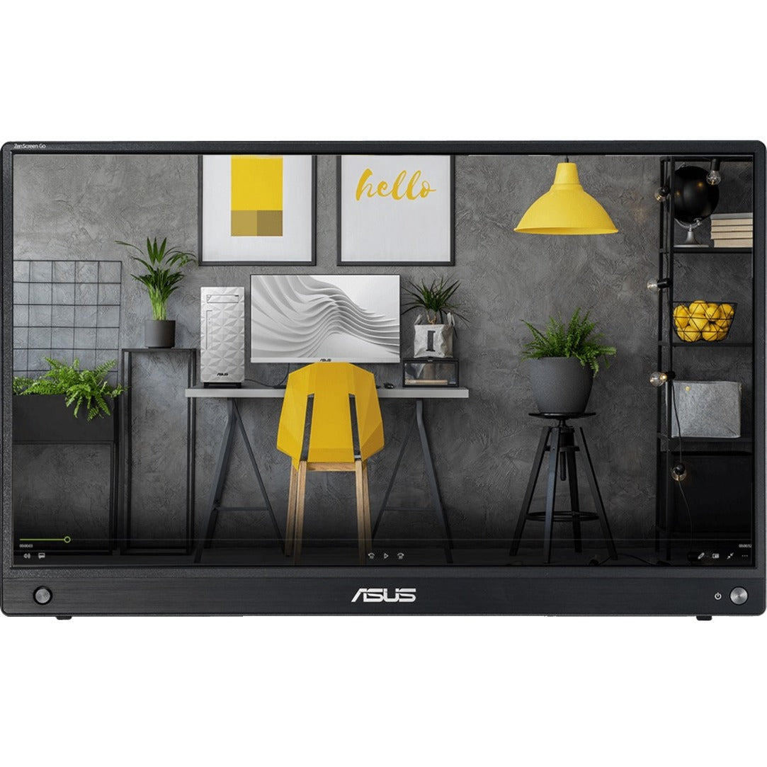 Asus MB16AWP ZenScreen GA 15.6" Volledige HD LCD-Scherm Draagbaar en Lichtgewicht