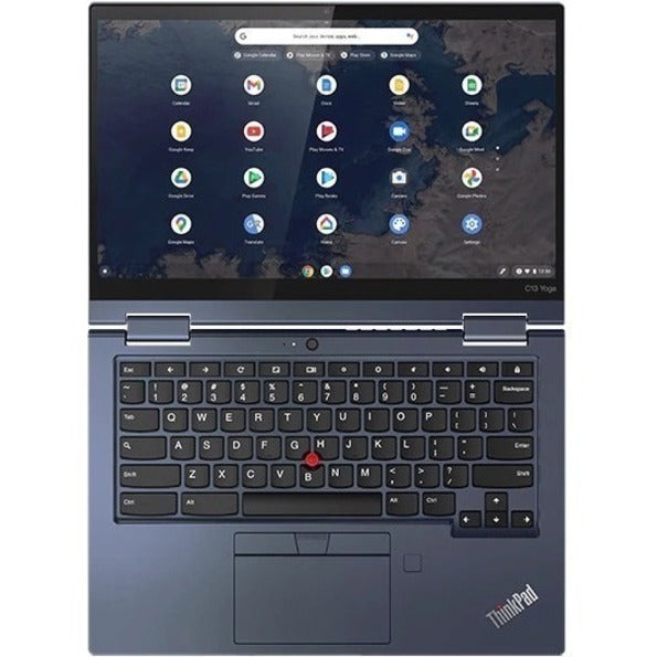 Lenovo 20UXS06900 ThinkPad C13 Yoga Gen 1 Chromebook, AMD Athlon, 4GB RAM, 32GB Flash, 13.3" FHD Touchscreen, ChromeOS