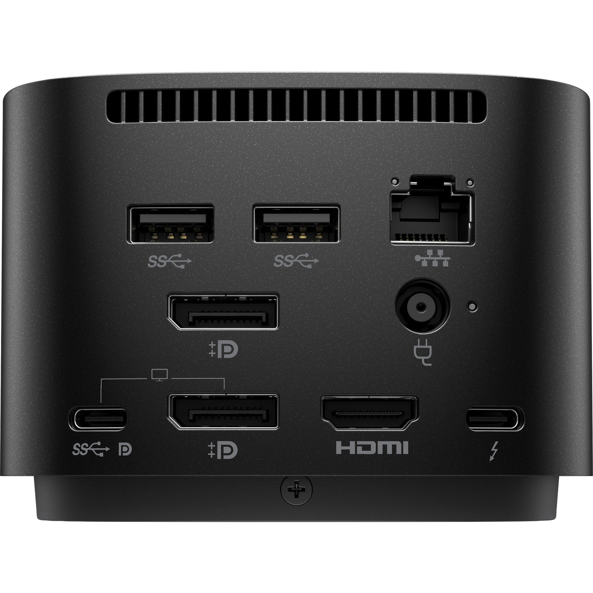 HP サンダーボルト ドック 120W G4、4K ディスプレイ、USB-C、HDMI、イーサネット