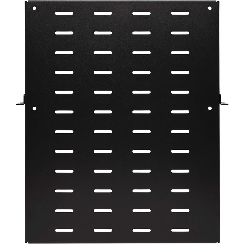 Direct view of SmartRack shelf surface pattern and mounting points