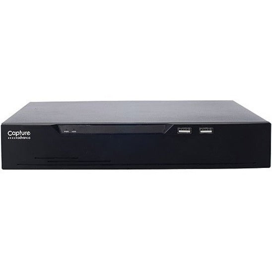 Capture Advance R2-NVR4C2TB 4-Channel NVR/4CH PoE 2TB HDD, Video Surveillance Station, H.265, 8MP, 2TB HDD, 36 Month Warranty, China