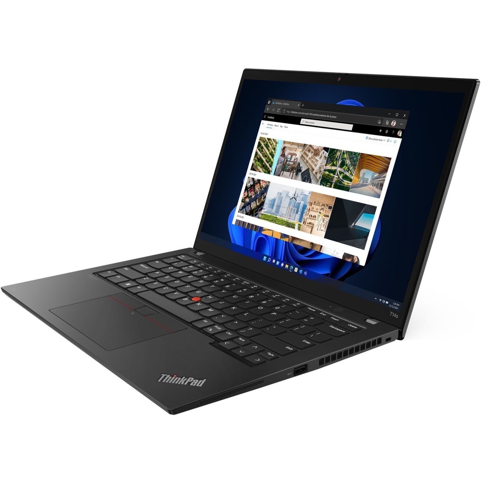 Lenovo 21CQ002HUS ThinkPad T14s Gen 3 14" Notebook, Ryzen 7 PRO, 16GB RAM, 512GB SSD, Windows 11 Pro