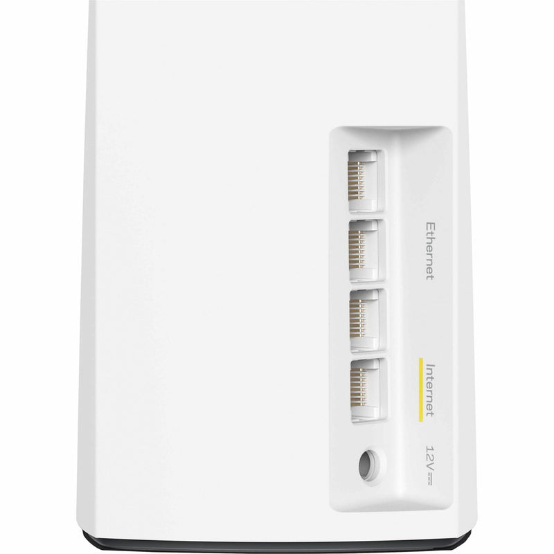 Rear view of Linksys Atlas 6 showing Ethernet ports and power connection