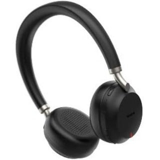 Yealink 1208609 BH72 Headset Nirkabel Bluetooth 5.2 Stereo Ear-cup Headset dengan Pembatalan Kebisingan Aktif Pengisian Nirkabel Qi dan Bantal Telinga Memori yang Nyaman