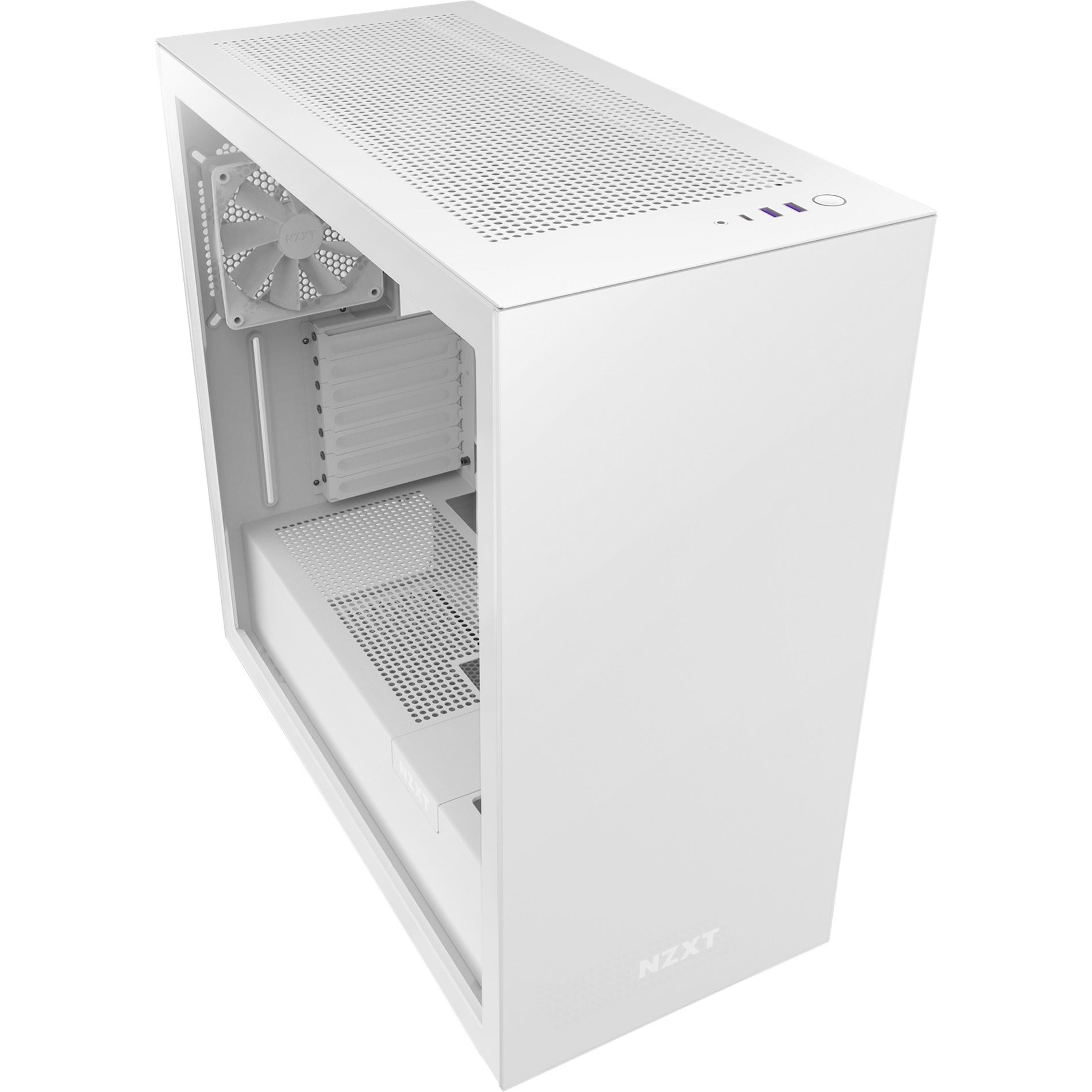 NZXT CM-H71BW-01 H7 MID-Tower Case, White, 6 Internal 2.5