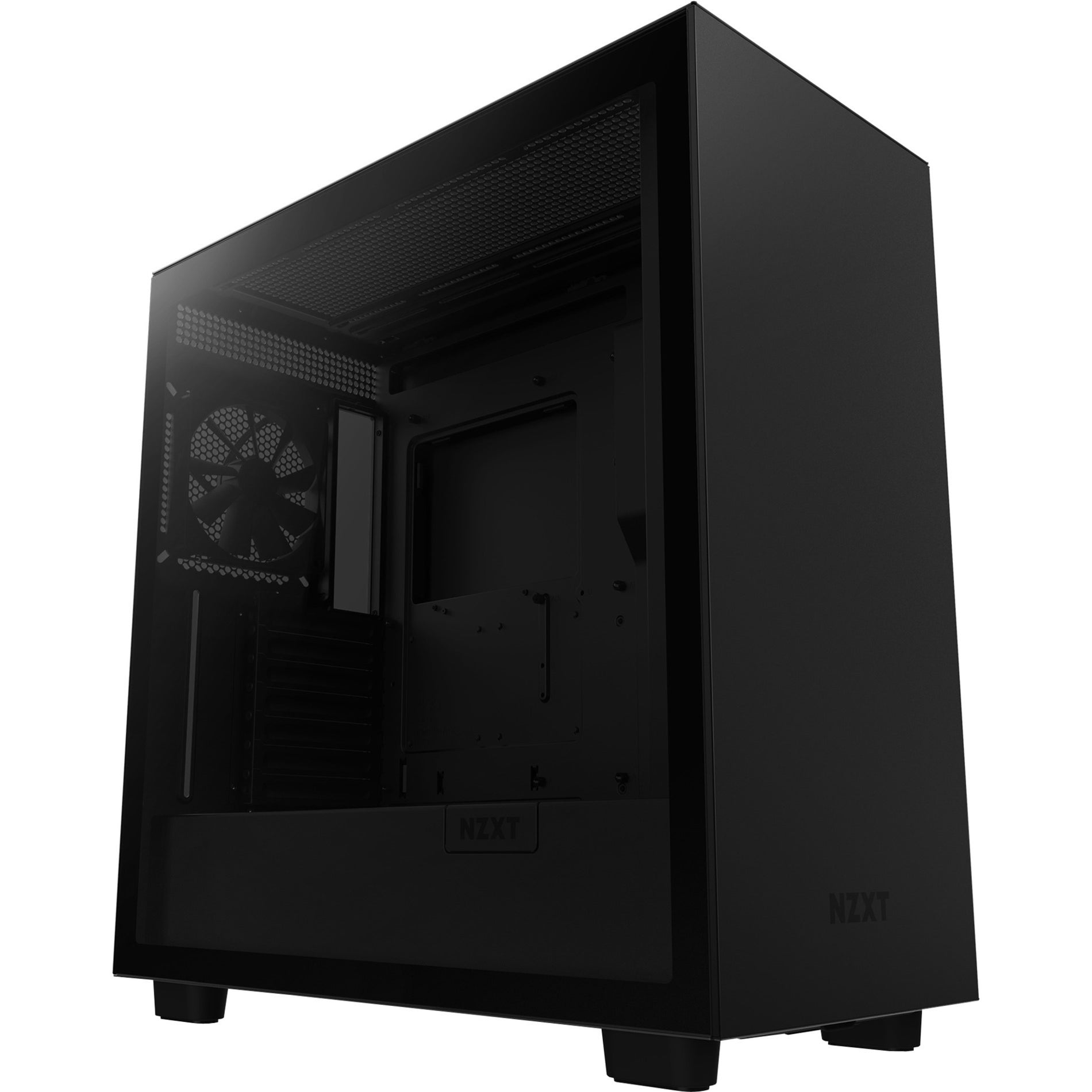 NZXT CM-H71BB-01 H7 MID-Tower Case, Tempered Glass, Black, 8 Expansion Bays, 7 Expansion Slots