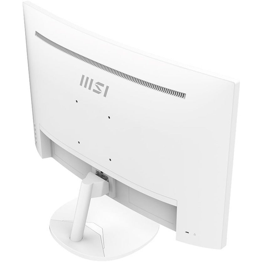 MSI PROMP271CW Pro MP271CW 27" FHD Curved VA Monitor, 1920x1080, 3000:1, VGA HDMI, Matte White