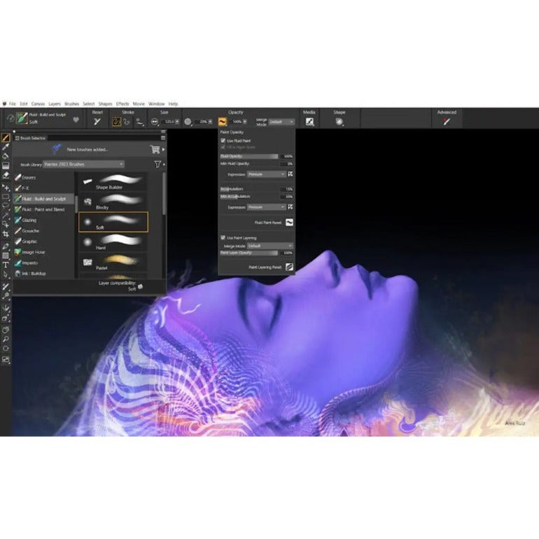 Digital Art & Painting Software - Corel Painter 2023
