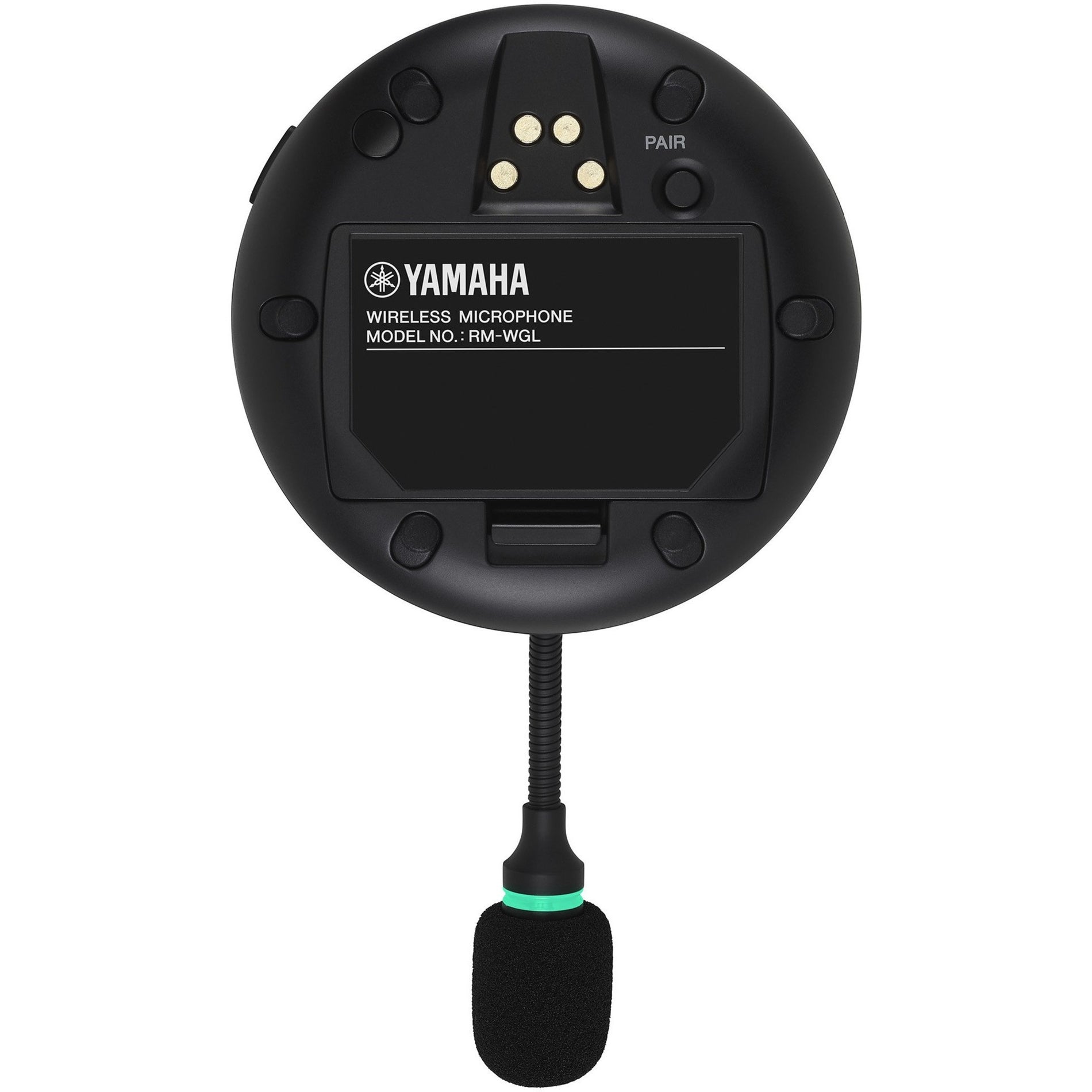 Yamaha RM-WGL Wireless Tabletop Microphone, Uni-directional, 164.04 ft Operating Range, 20 Hour Battery Run Time