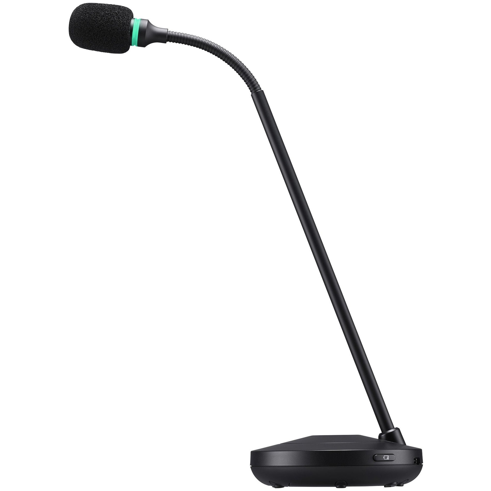 Profile view of Yamaha RM-WGL wireless microphone showing adjustable gooseneck-alternate-image4