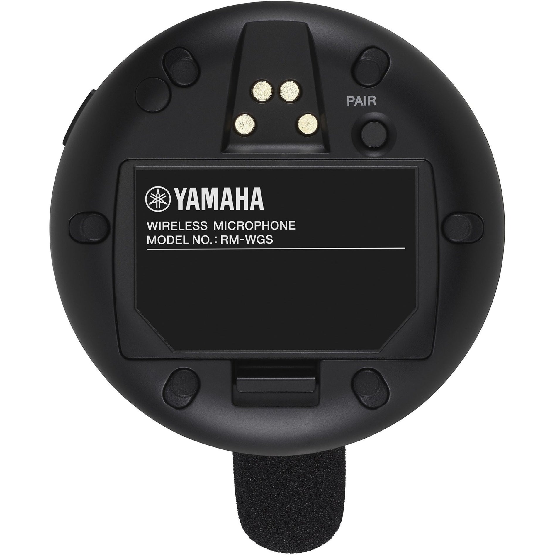 Yamaha RM-WGS Wireless Tabletop Microphone, Uni-directional, 164.04 ft Operating Range, 20 Hour Battery Run Time