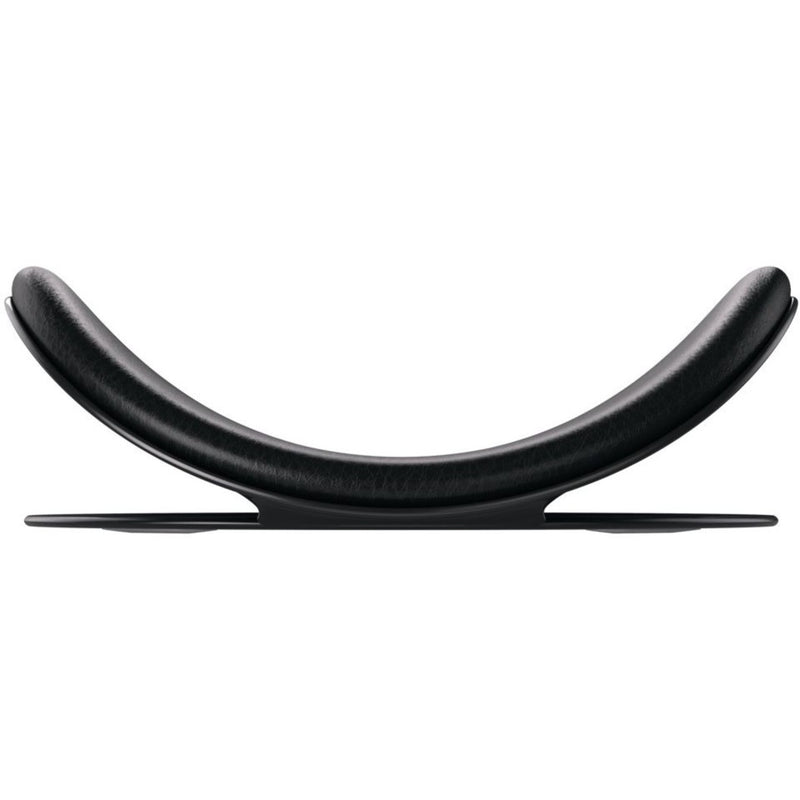 Side view showing curved ergonomic design of CHERRY Slidepad Ergo