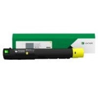 Lexmark 85D0HY0 Unison CX930, 931 Yellow 16.5K Toner Cartridge - Original, Laser Technology