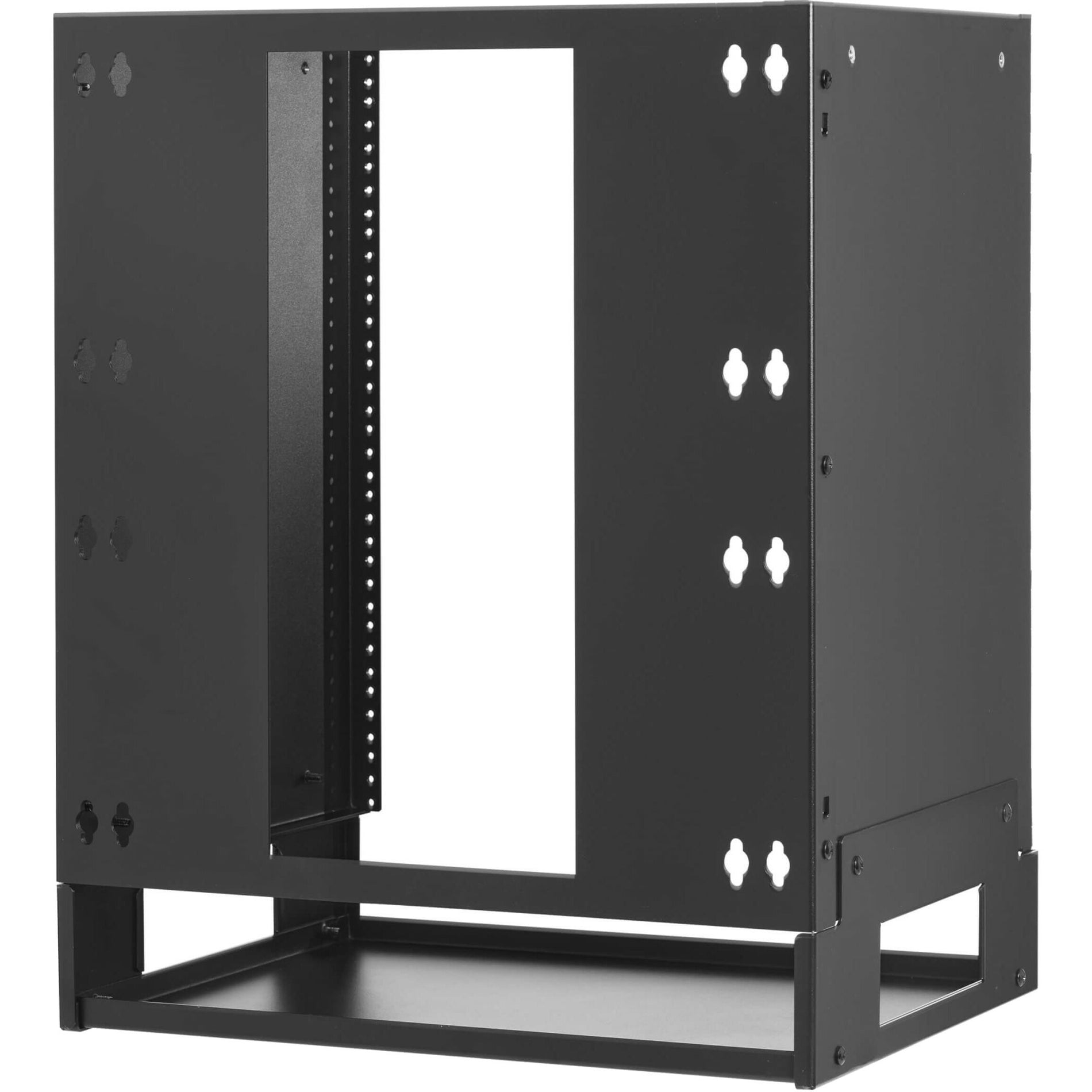 Tripp Lite SRWO12UBRKTSHEL 12U Wandmontagewinkel mit Regal für kleine Switches und Patch Panels Scharnier Heavy Duty