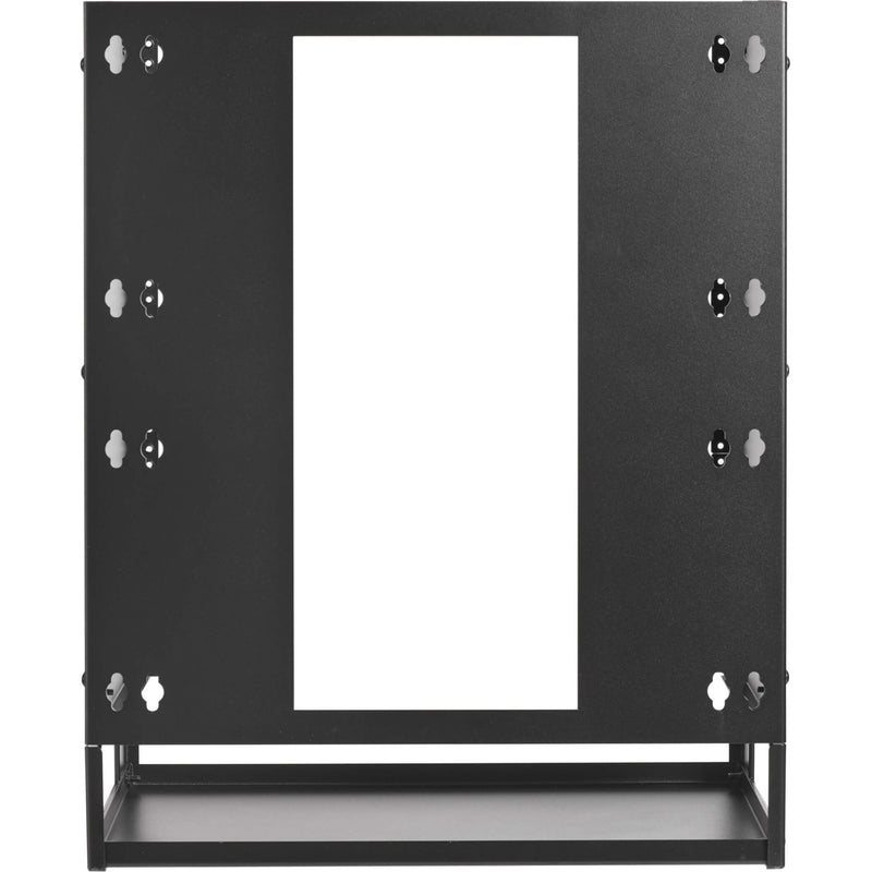 Front view of mounting system organization and layout