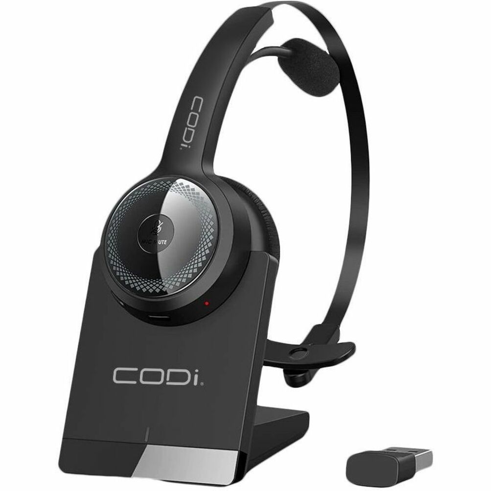 CODi wireless headset with charging dock and Bluetooth adapter-alternate-image2