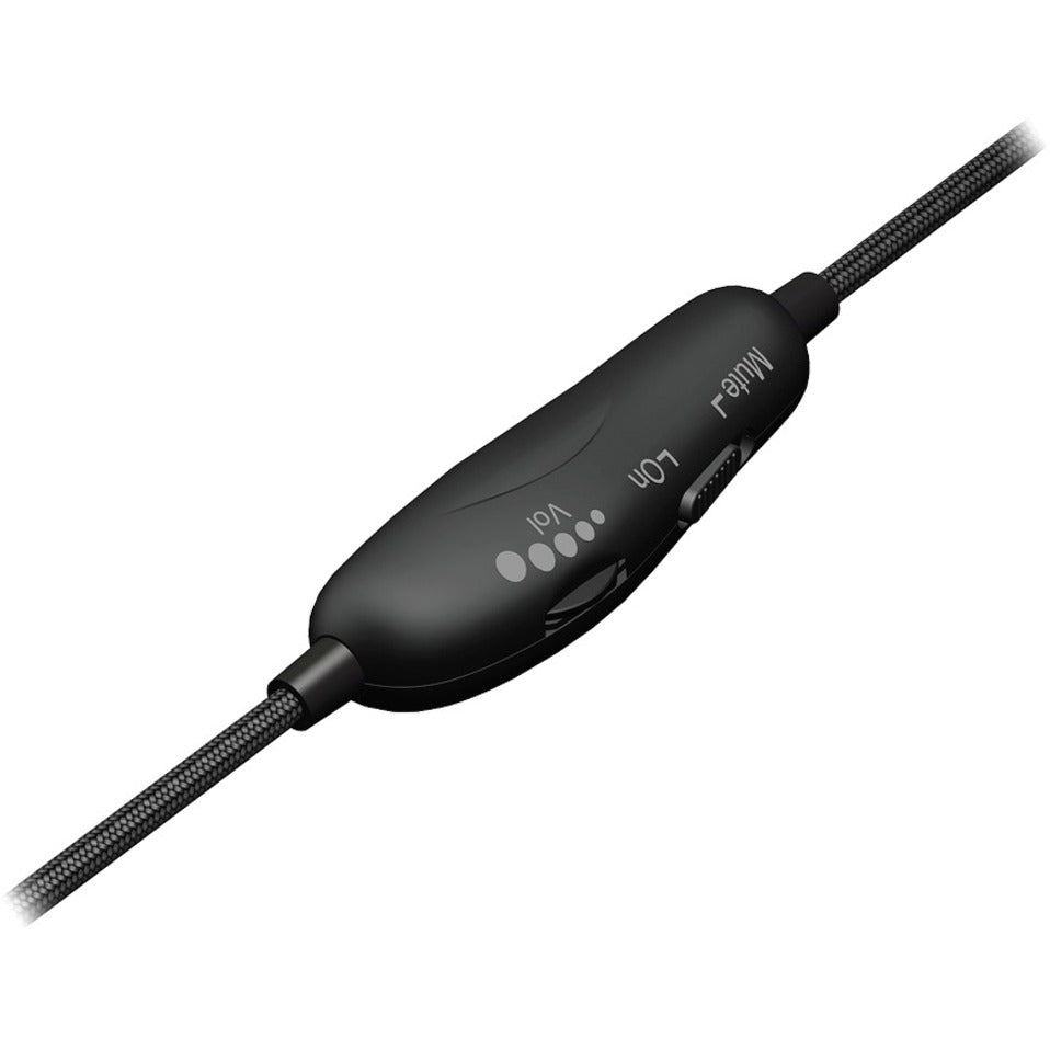 사이버 아코스틱스 AC-5014 스테레오 USB-C 헤드셋 조절 가능한 헤드밴드 소음 제거 마이크 맥 및 PC 호환 가능