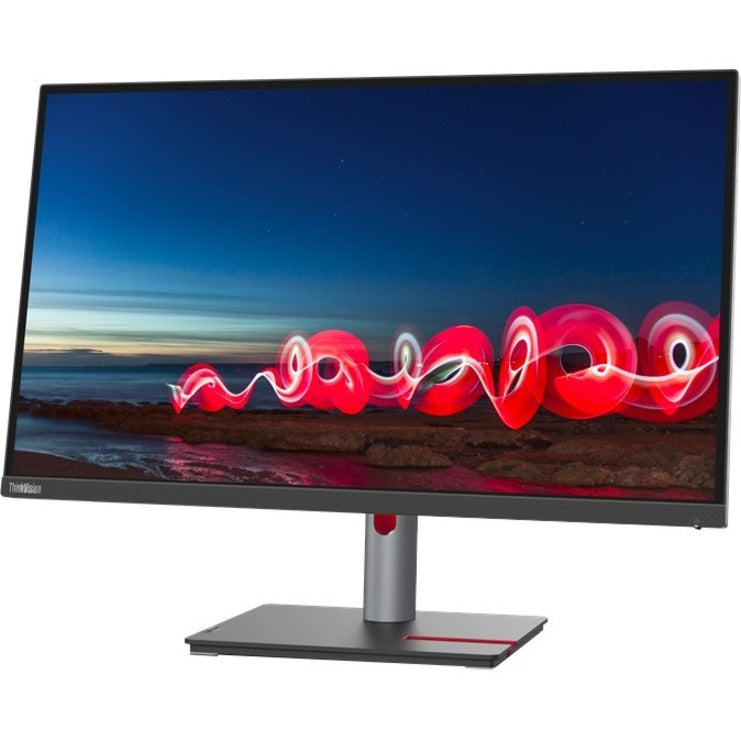 لينوفو 63A3GAR1US ثينك فيجن T27h-30 شاشة LCD عريضة، 27 إنش، 2560 × 1440، HDMI، USB-C، DisplayPort، مركز USB، 99% sRGB، ضمان 3 سنوات