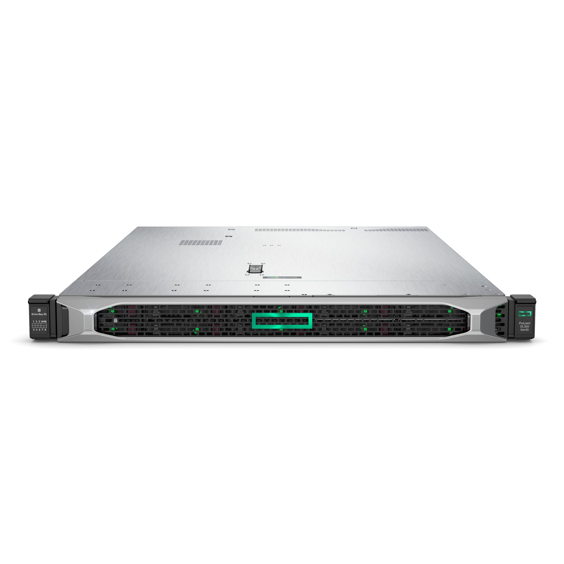 HPE P56956-B21 เซิร์ฟเวอร์แร็ค ProLiant DL360 G10 1U Intel Xeon Silver 4210R 2.40 GHz แรม 32GB คอนโทรลเลอร์ SAS 12Gb/s