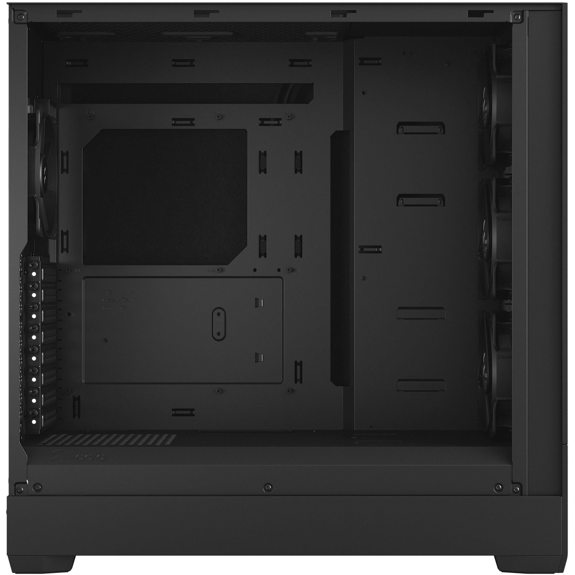 Design Fractal FD-C-POS1X-01 Boîtier d'ordinateur Pop XL Silent pleine tour noir ventilateurs de 472 " ATX/Mini ITX/EATX/Mini ATX pris en charge