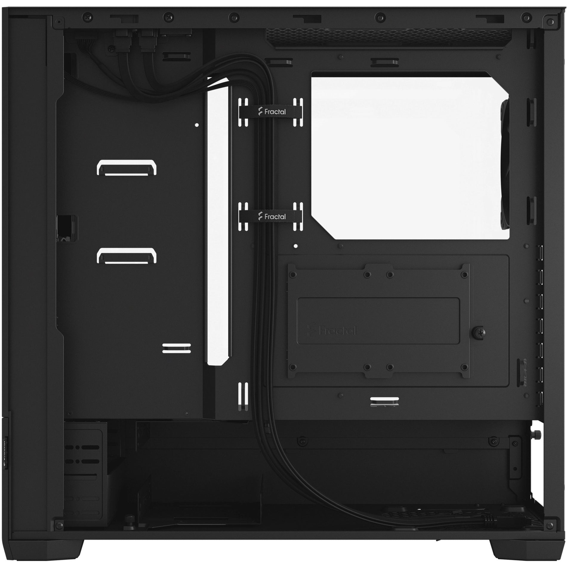 Fractal Design FD-C-POR1A-06 Boîtier d'ordinateur Pop Air RGB Verre trempé Noir Tour