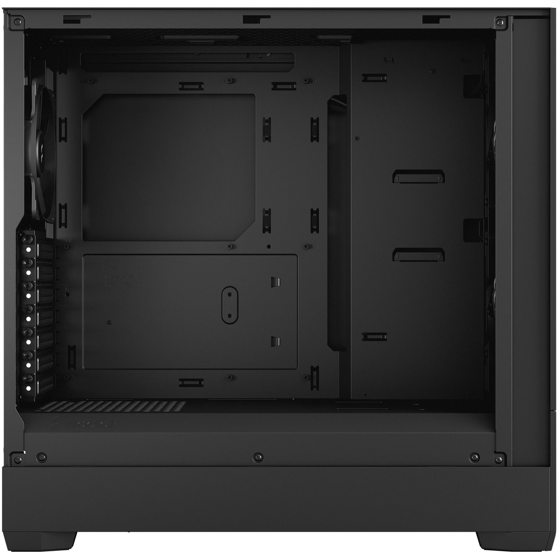 Fractal Design FD-C-POR1A-06 Boîtier d'ordinateur Pop Air RGB Verre trempé Noir Tour