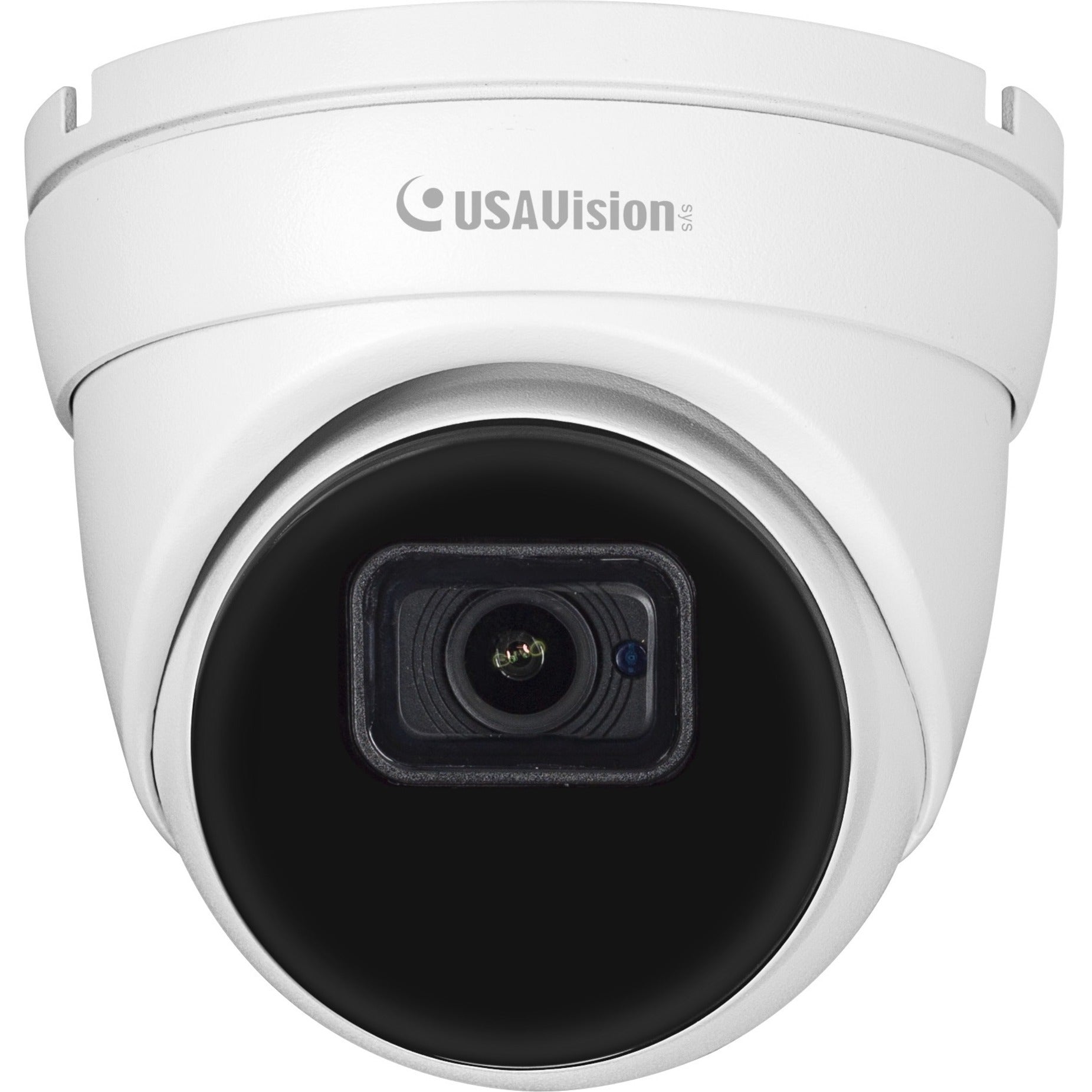 GeoVision 750-R500F20-000 UA-R500F2 5MP Super Low Flux WDR Outdoor Turret Dome IP Camera, 2.8mm Lens