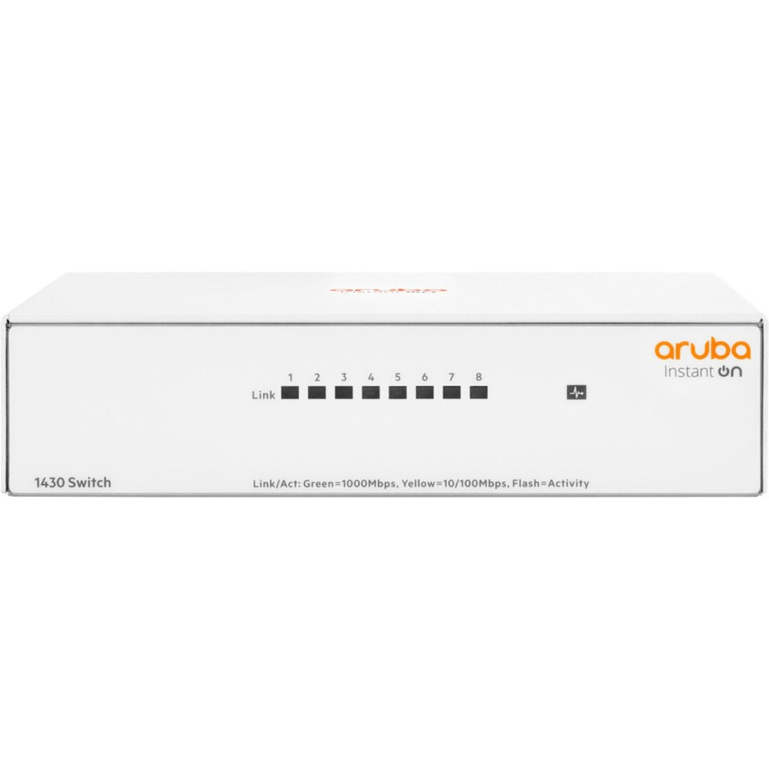 品牌名称：阿鲁巴（Aruba） 阿鲁巴即时开启1430 8G交换机，8端口千兆以太网网络，商用。
