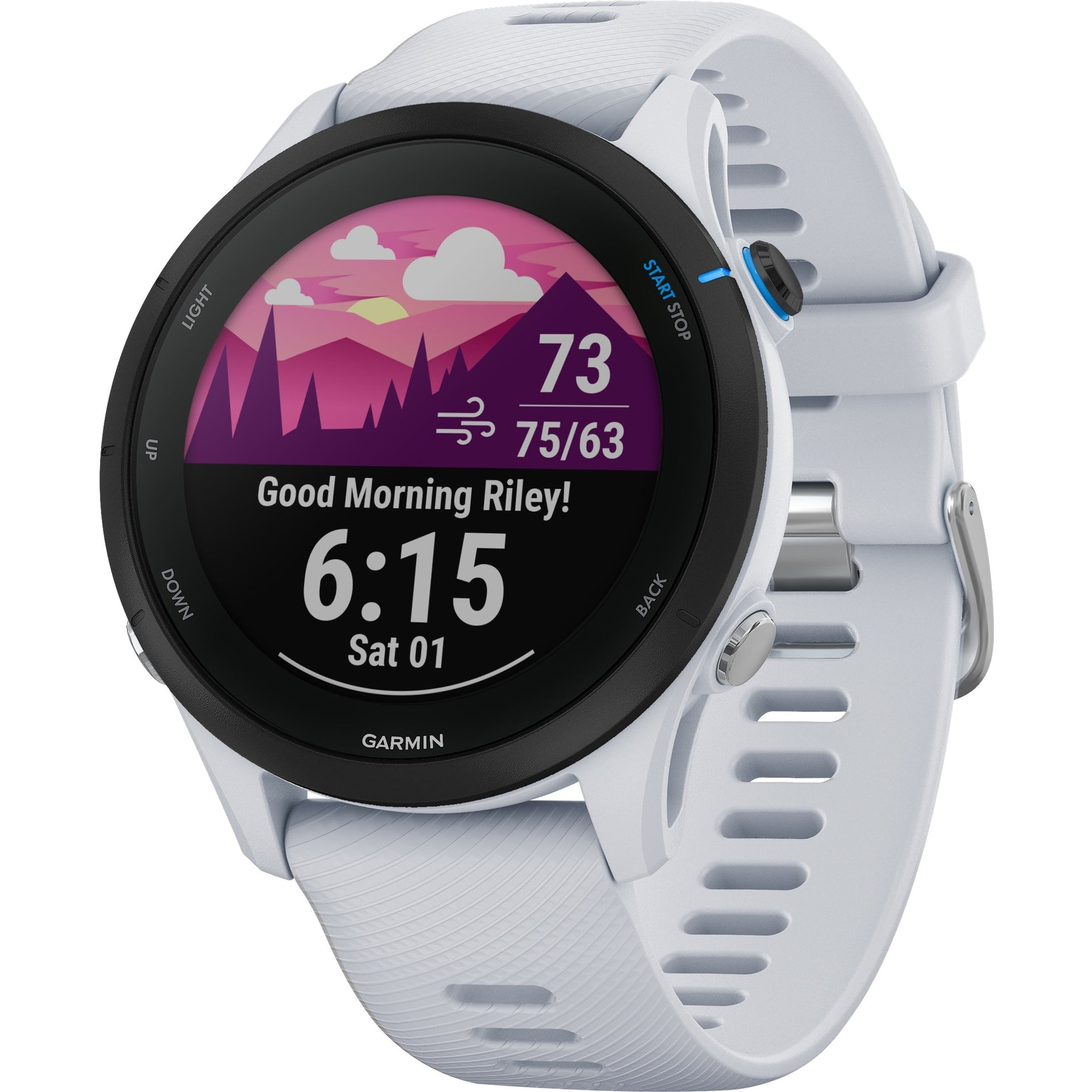 Garmin 010-02641-21 Forerunner 255 Music Smart Watch, Water Resistant, GPS, Bluetooth, Wireless LAN, NFC