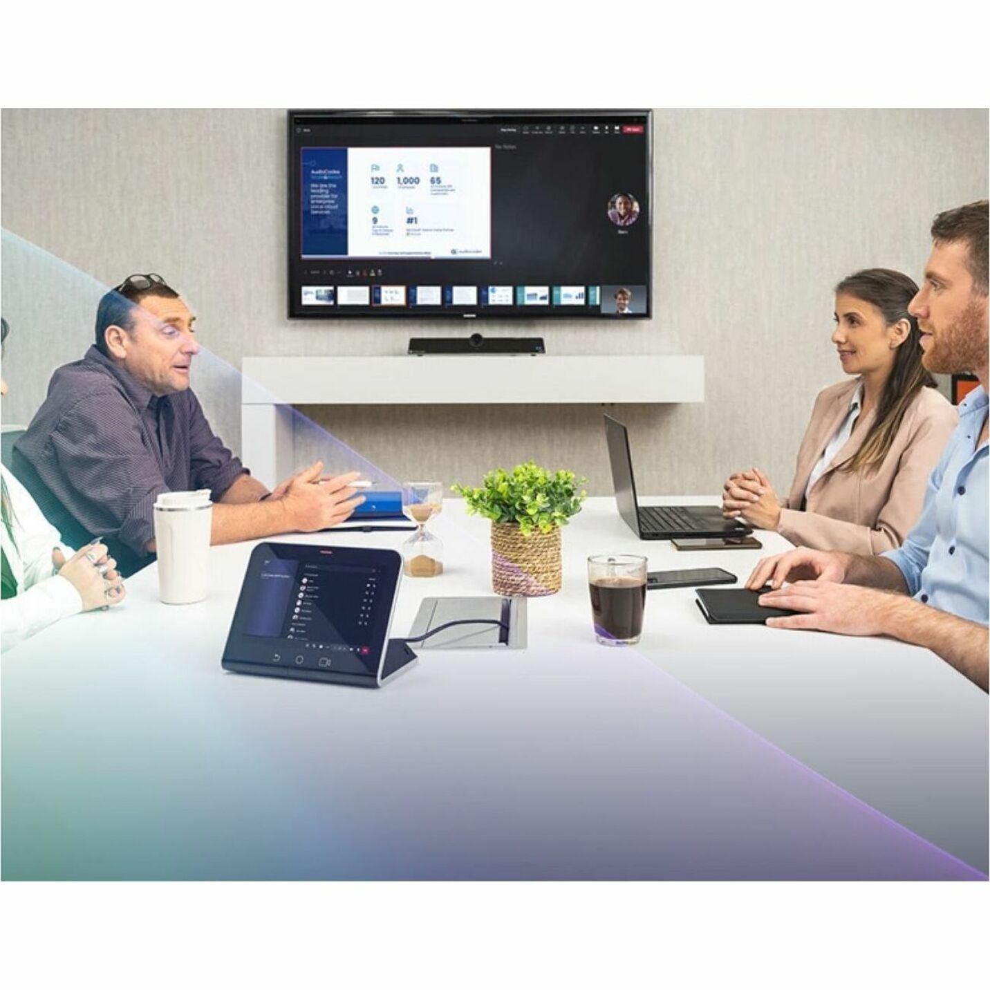 AudioCodes TEAMS-RXV81 RXV81 Video Conference Equipment, 4K UHD, Microsoft Teams Compatible