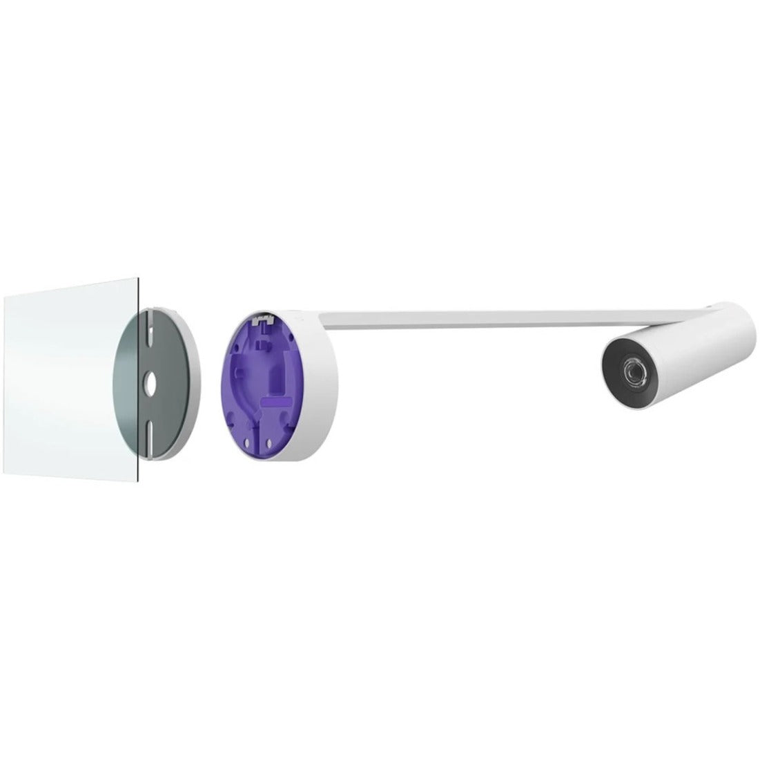 Logitech 952-000120 Scribe Glass Mount, Mount Your Whiteboard Camera Easily