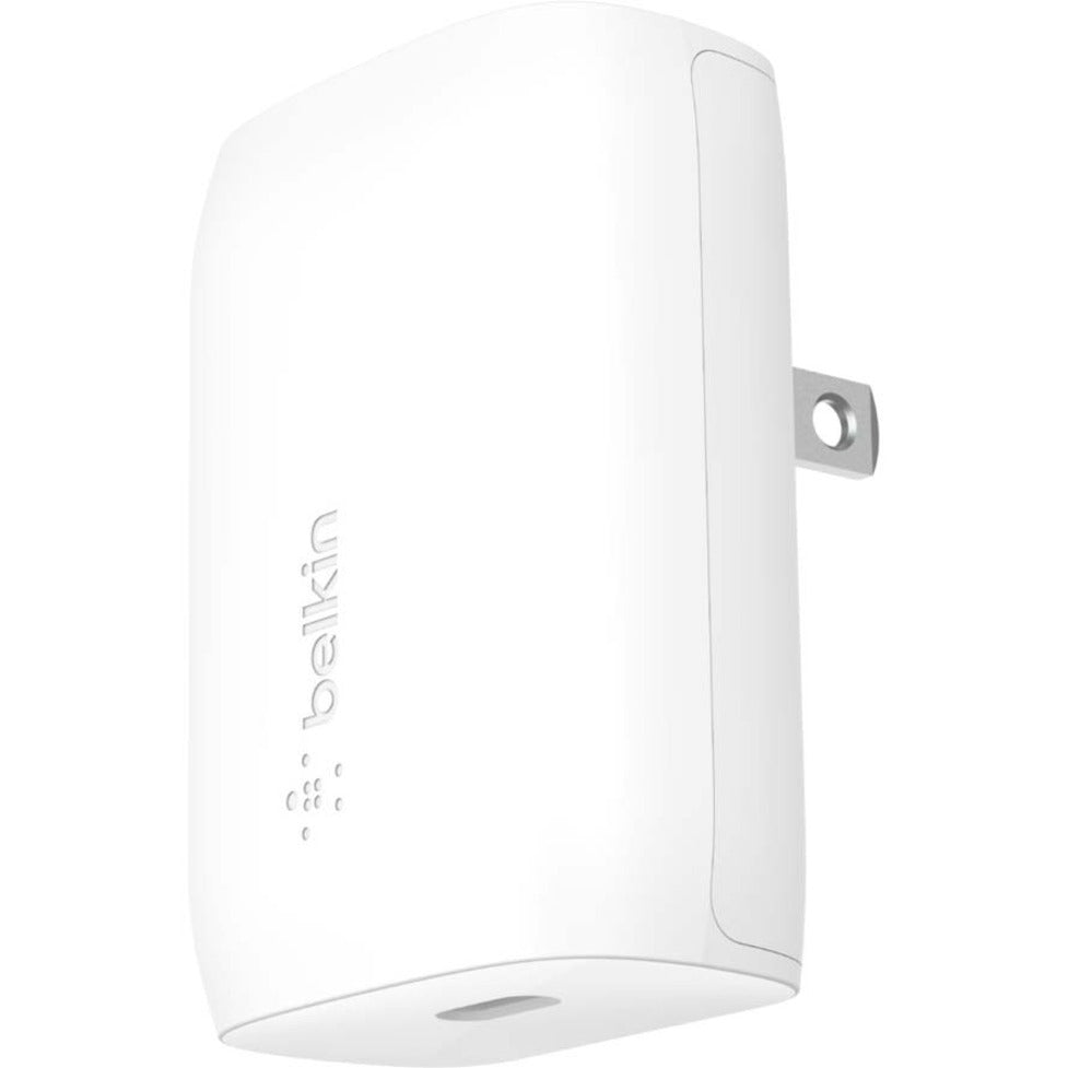 Belkin WCA005DQWH BOOST&uarr;CHARGE USB-C PD 3.0 PPS Wall Charger 30W, Charge Your Devices up to 30W