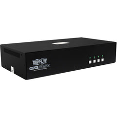 Tripp Lite B002-DV2AC4-N4 Commutateur KVM Sécurisé 4 Ports Double Tête DVI à DVI NIAP PP4.0 Audio CAC TAA